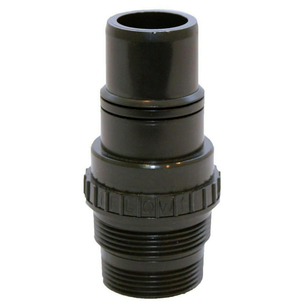 Outdoor ABS In-Line Replacement Sump Pump Check Valve Indoor 1.25 in and 1.5 in